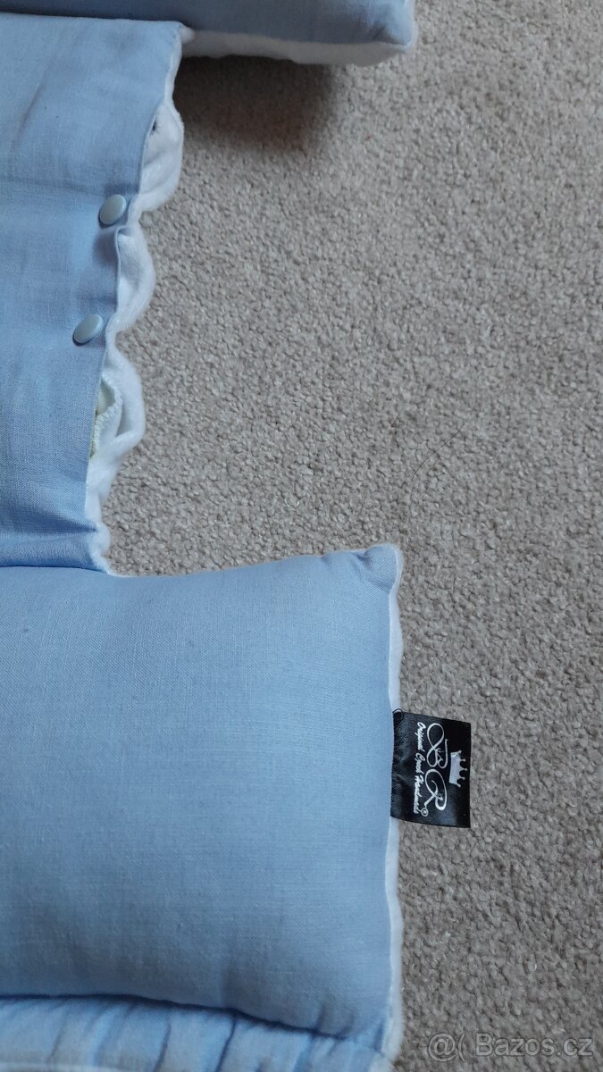 daruji dva mantinely do postýlky a hnízdečko pro miminko - 5