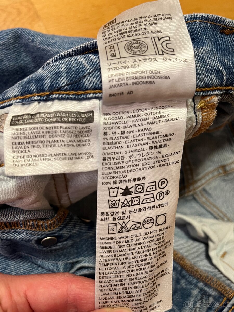 džíny Levi's 501 Altered Skinny - 5