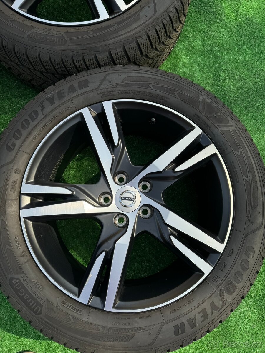 Originál alu kola Volvo XC40 zimní zánovní R18 - 5