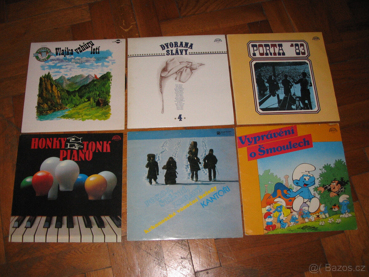 LP + SP vinyly – 30 + 7 ks = 600 Kč za KOMPLET. - 5