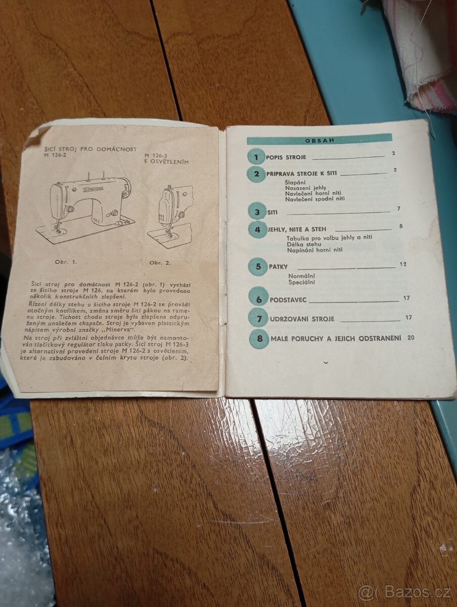 Šicí stroj Minerva 126 - 5