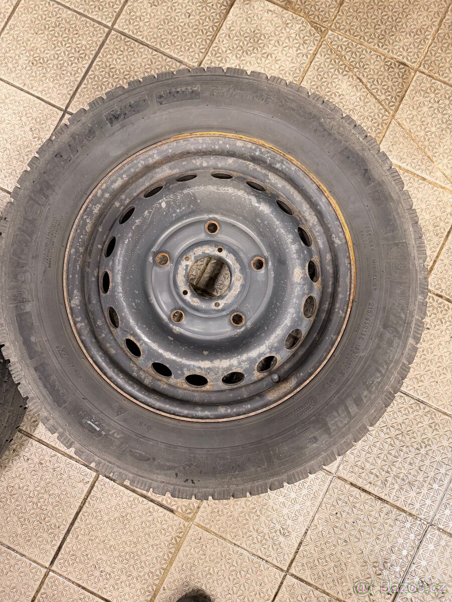 Ford Custom sada plechových kol R16 - 5