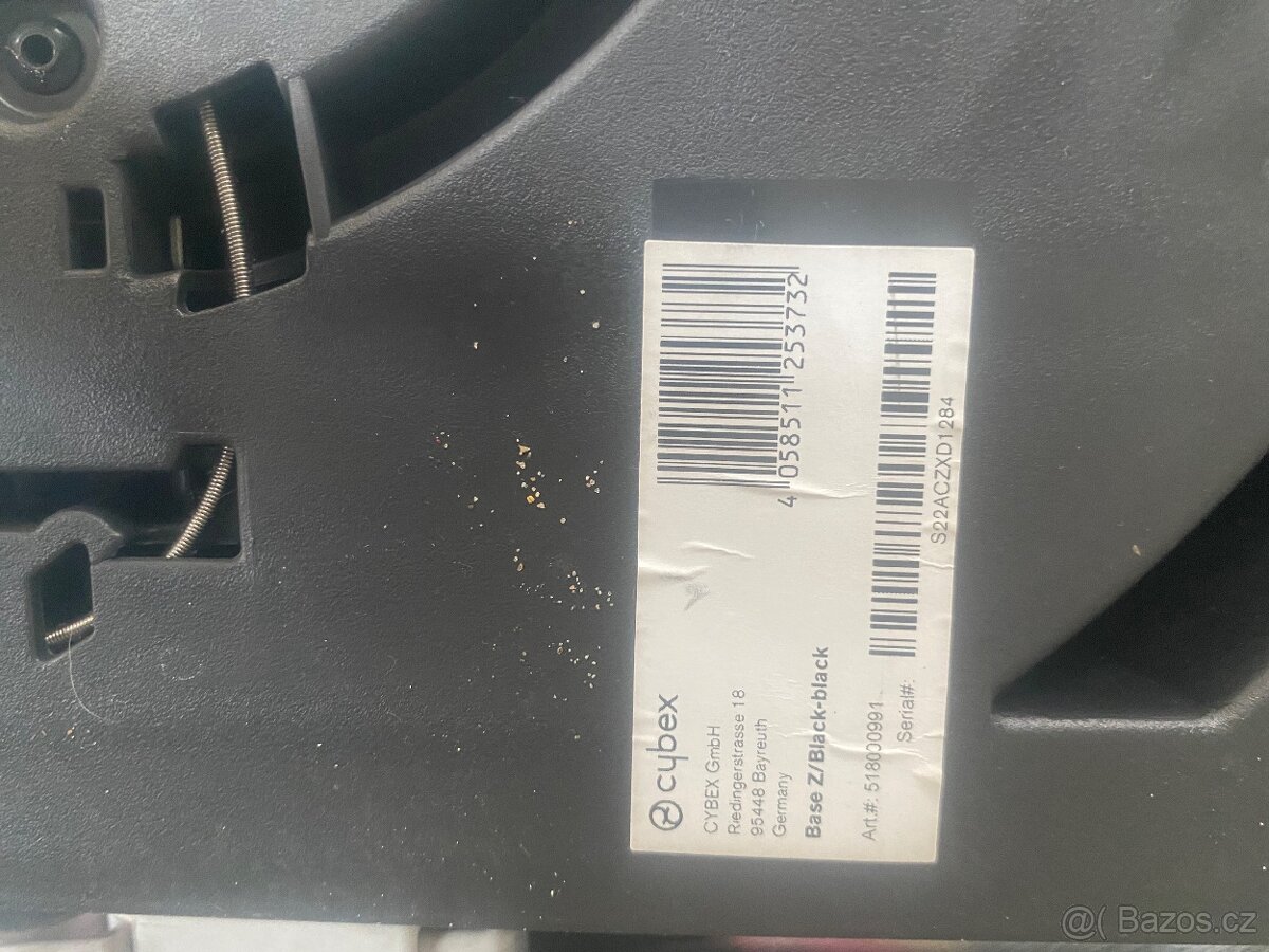 Autosedačka cloud Z i-size + otočný isofix + adaptéry - 5