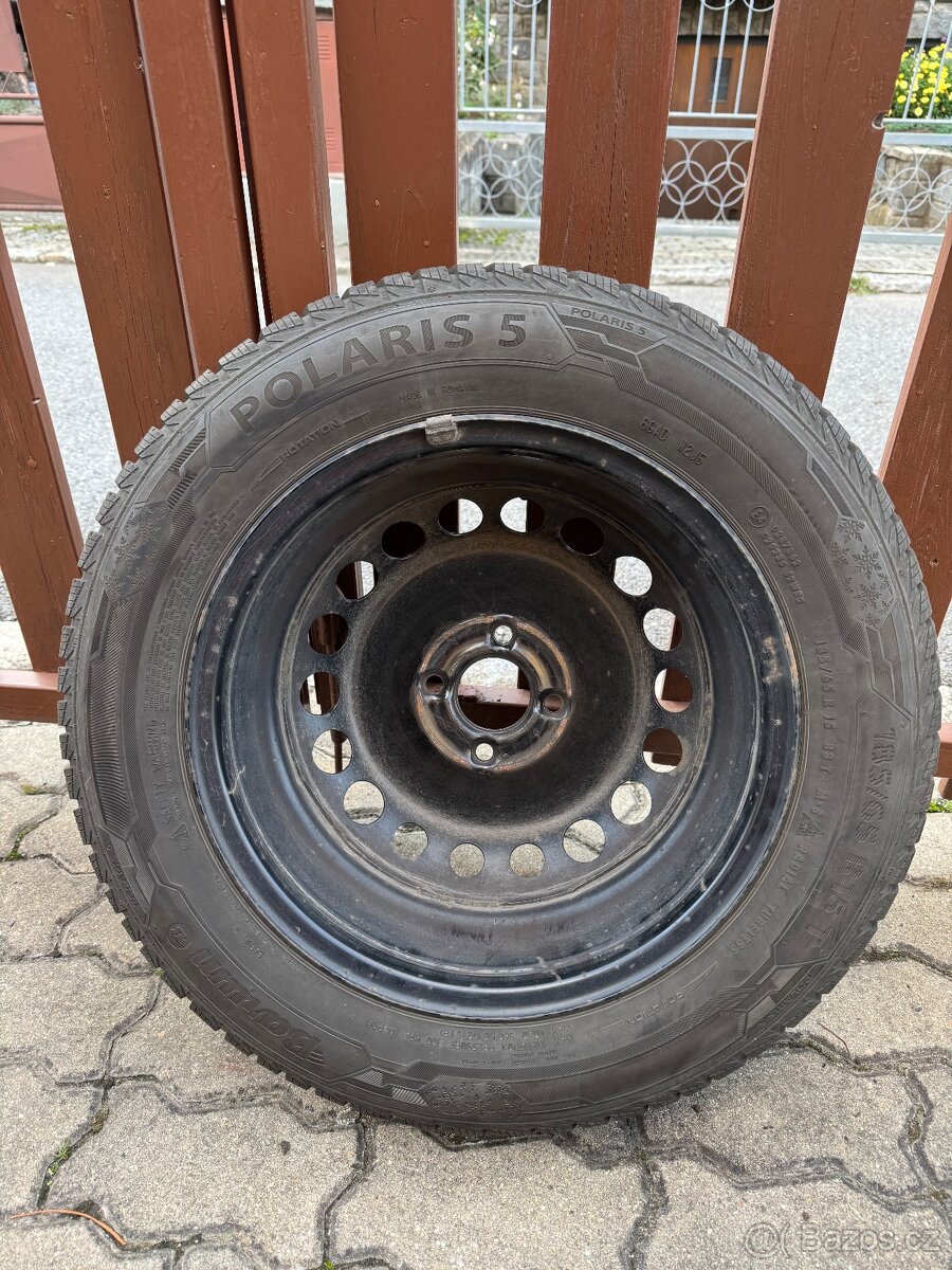 Zimní pneumatiky na Renault Clio včetně disků - 5