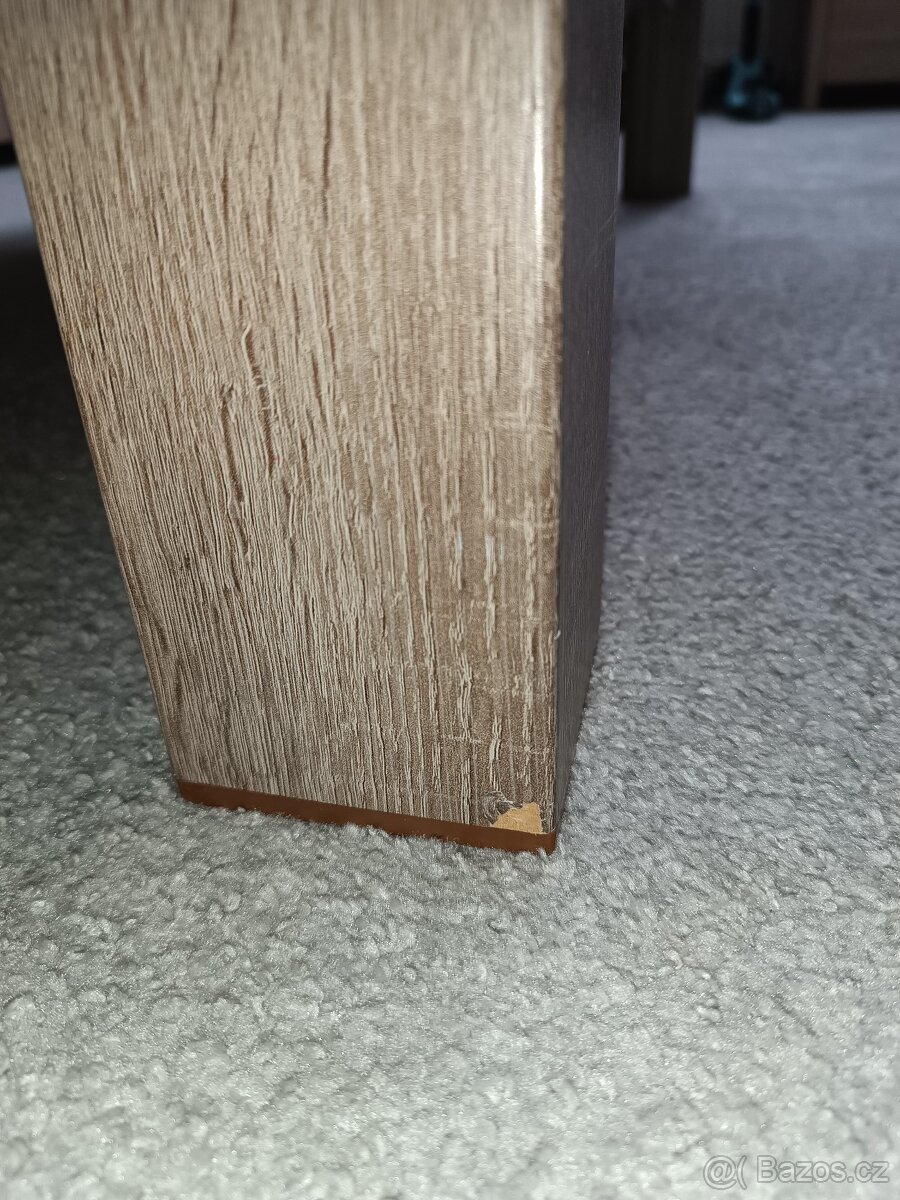 Obývací stěna a stůl (dub sonoma) - 5
