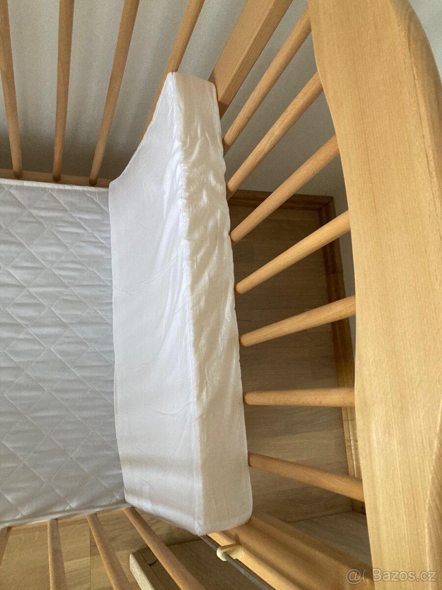 Dřevěná dětská postýlka Scarlett - 5