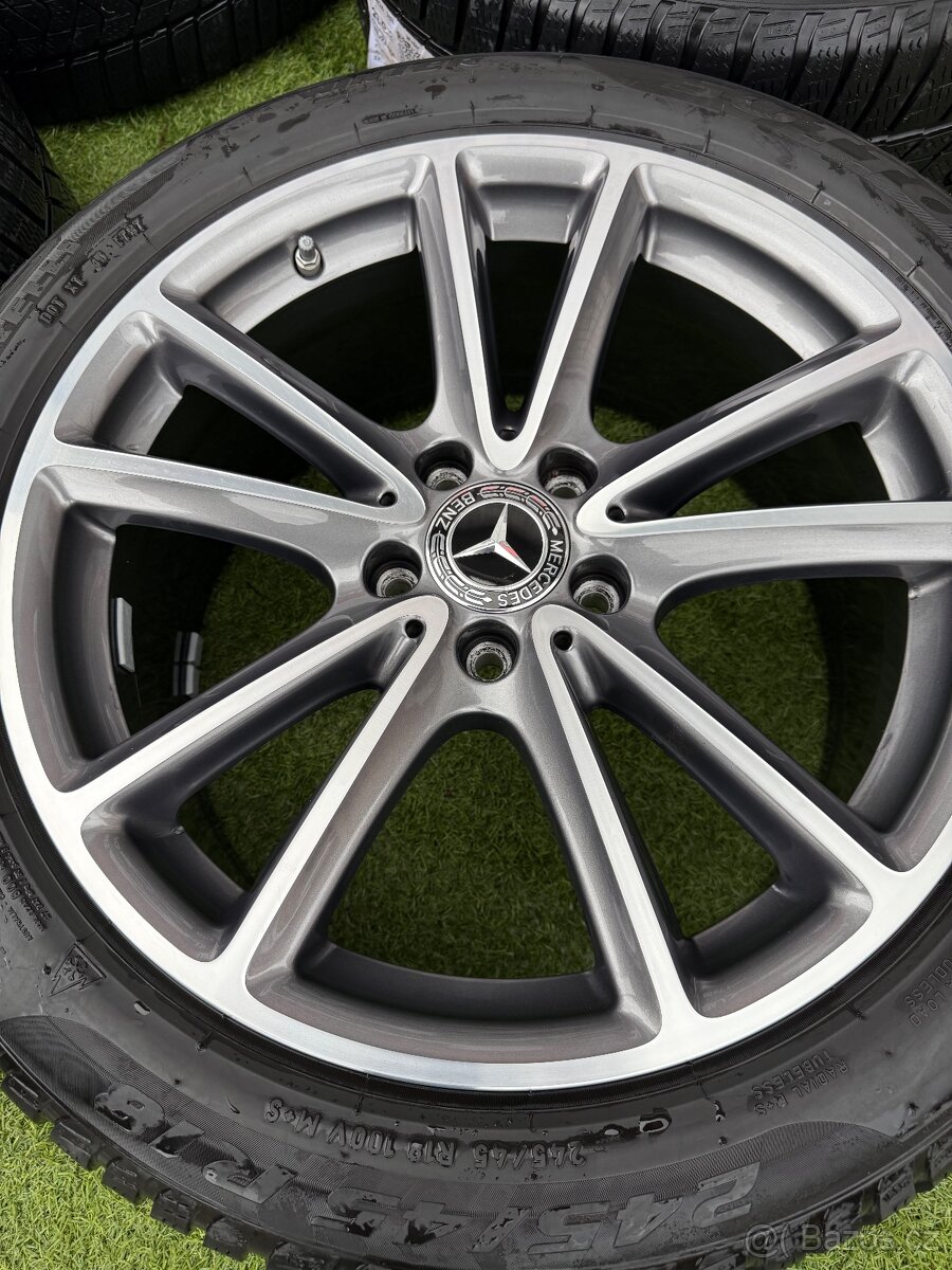 Originál alu kola Mercedes CLS 5x112 R18 ZIMNÍ - 5