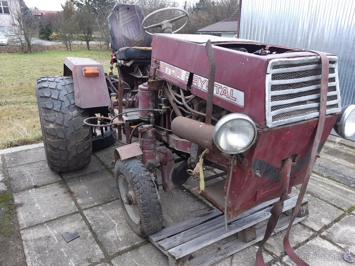 Malotraktor domácí výroby Škoda - 5