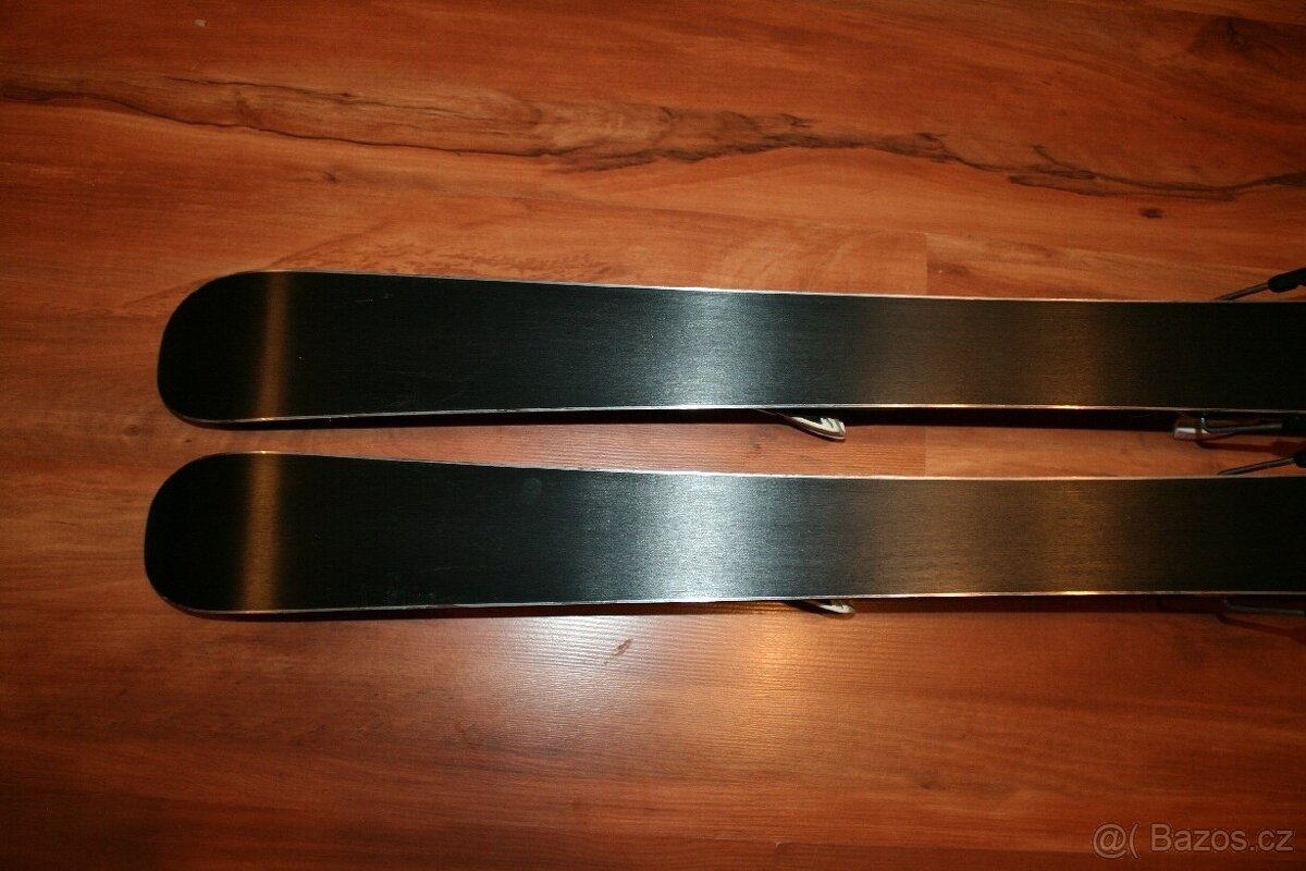 dievcenské lyže Atomic 90 cm , lyžaky Lange - 5