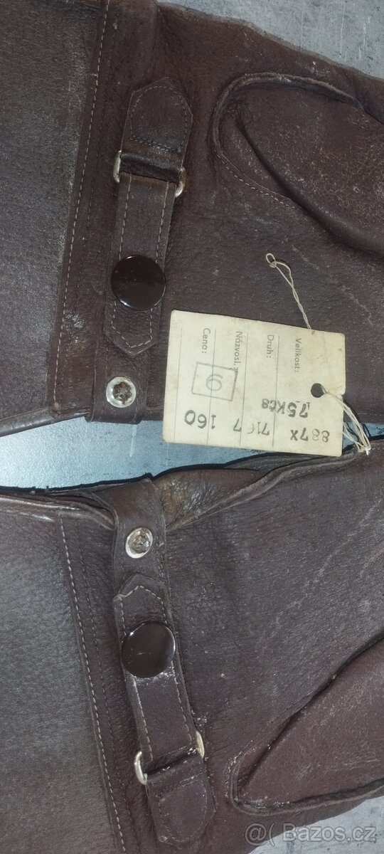 Moto kožené rukavice VB,SNB - 5