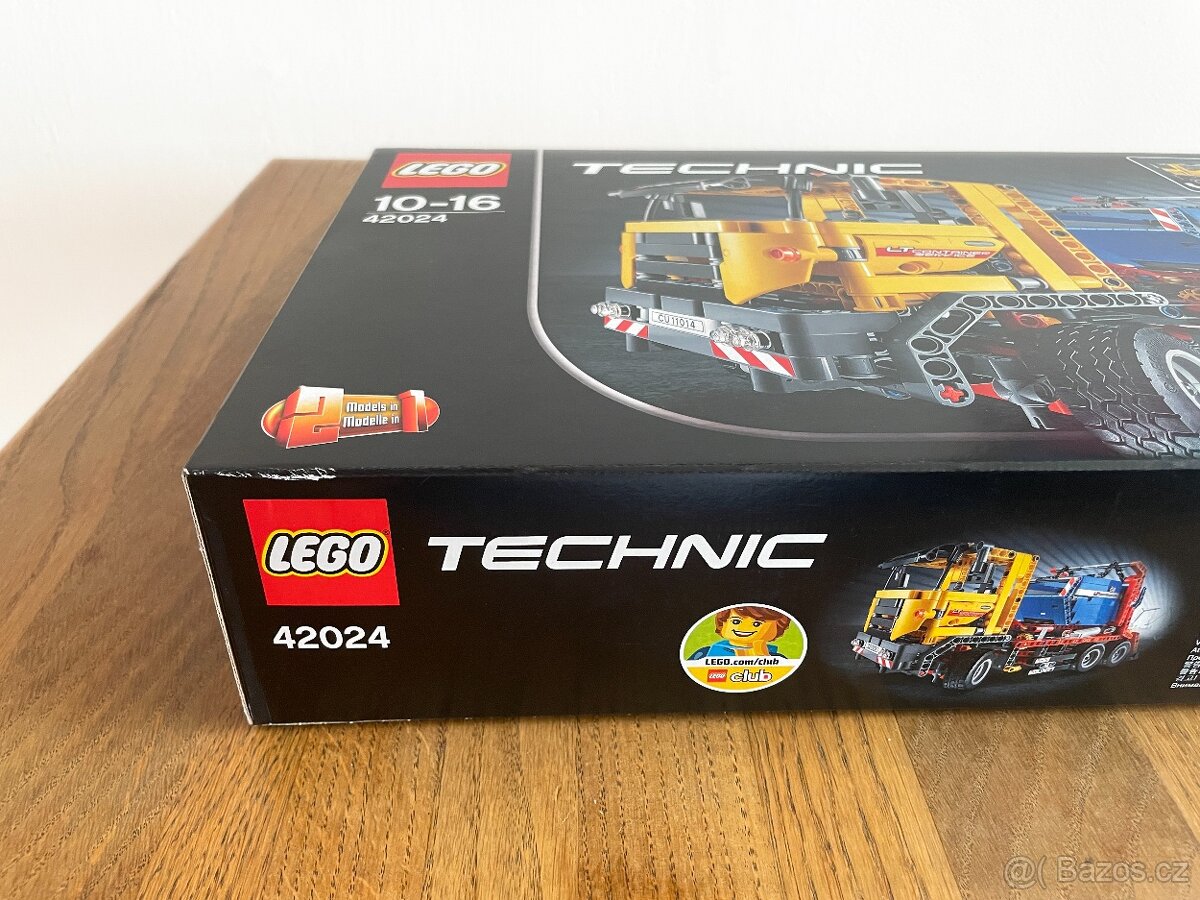 nové Lego Technic 42024 Nákladní vůz s kontejnerem - 5