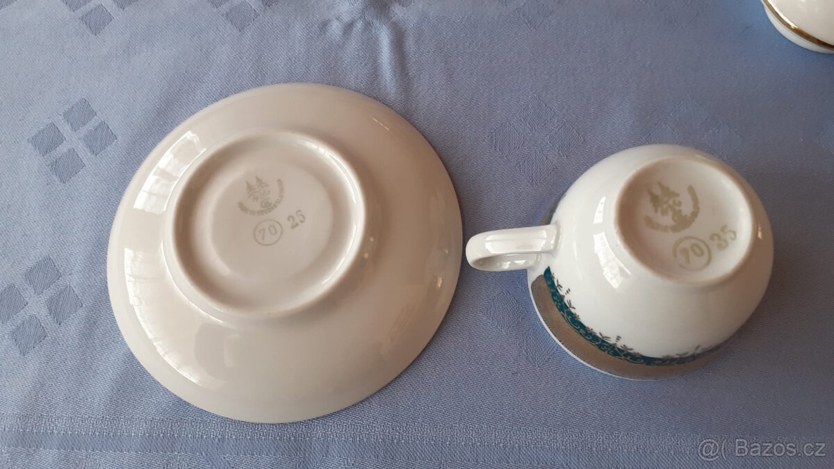 Mocca souprava - cukřenka + konvička - 5