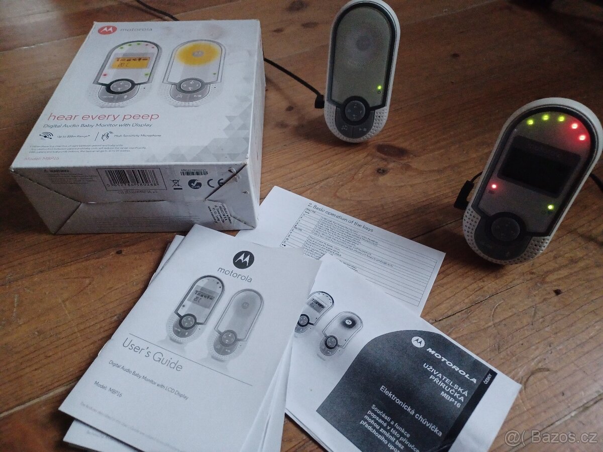 Dětská chůvička Motorola MBP 16 - 5