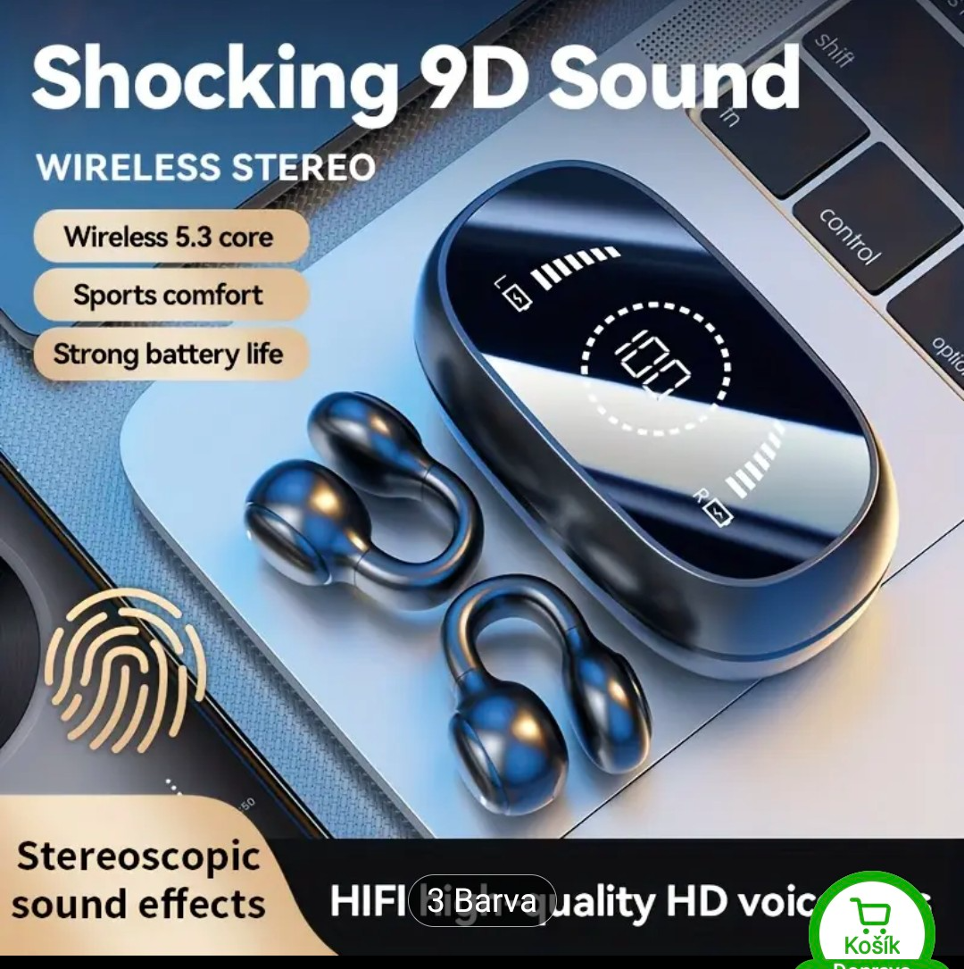 Bezdrátova sluchátka, nová. - 5