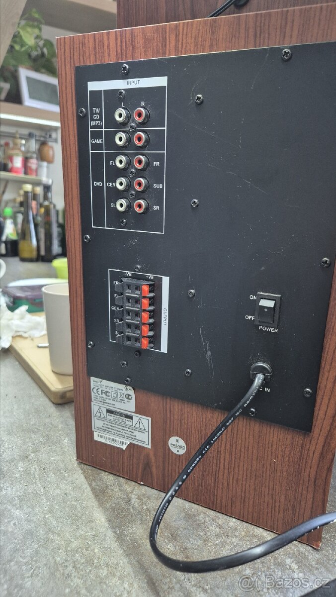 Genius SW-HF5.1 4800 + satelity Thomson Scenium - 5