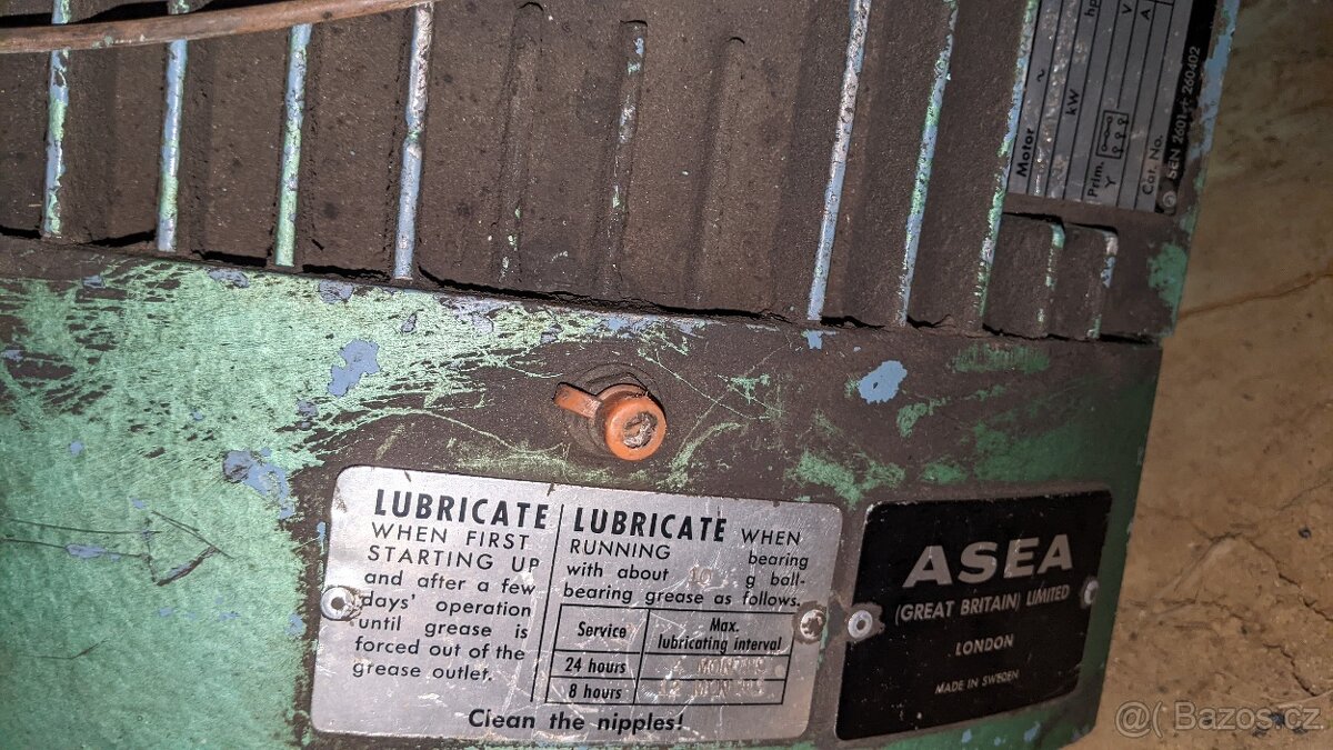 Motor ASME 11 kW, hydraulické čerpadlo - 5