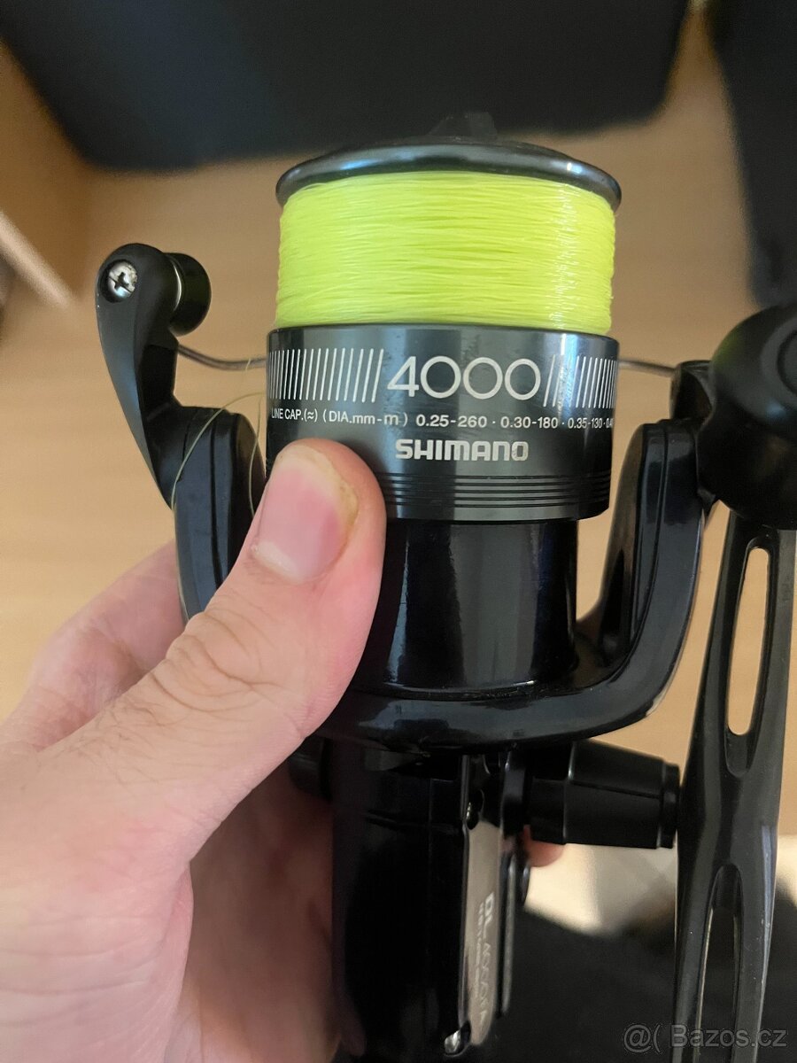 Shimano Baitrunner DL4000FA – rybářský naviják - 5