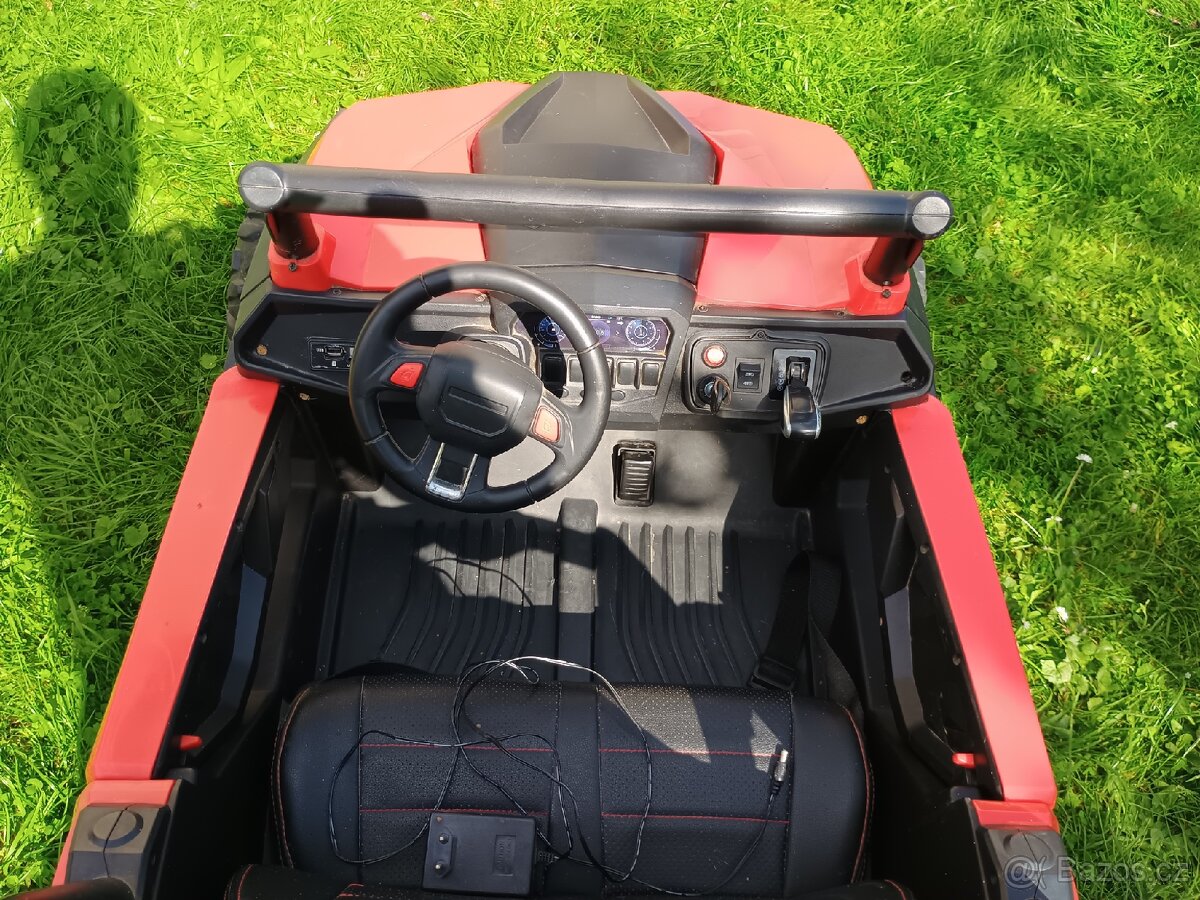 Dětská elektrická buggy UTV-MX 2000N | 4x75W | - 5