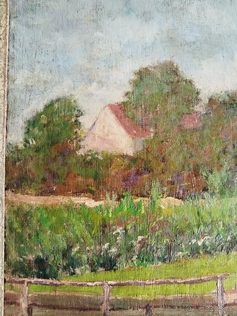 obraz NA BĚLIDLECH, olej, Josef Fiala - 5