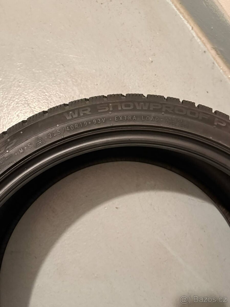 225/40 R19 Zimní pneu 2x NOKIAN SNOWPROOF P - 5