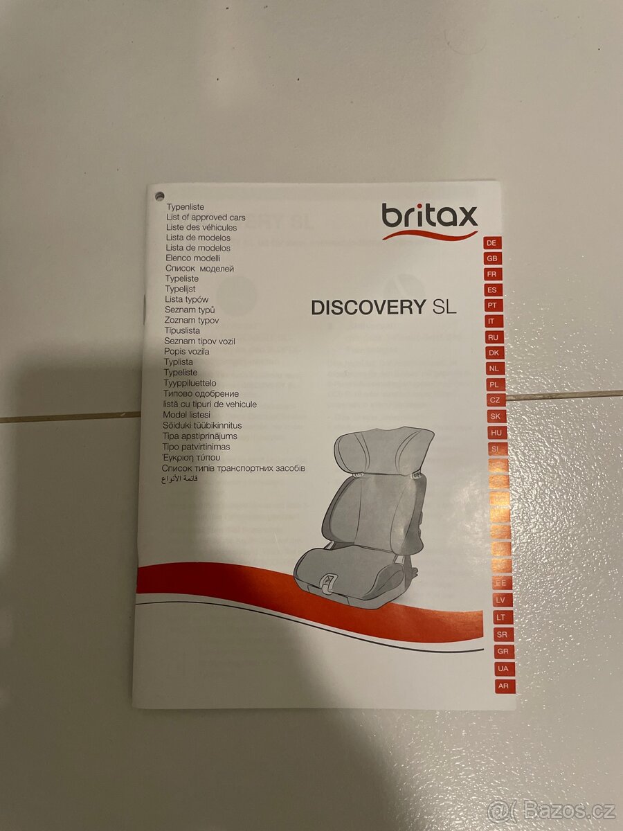 Autosedačka Britax Römer Discovery SL (15-36 kg) - 5