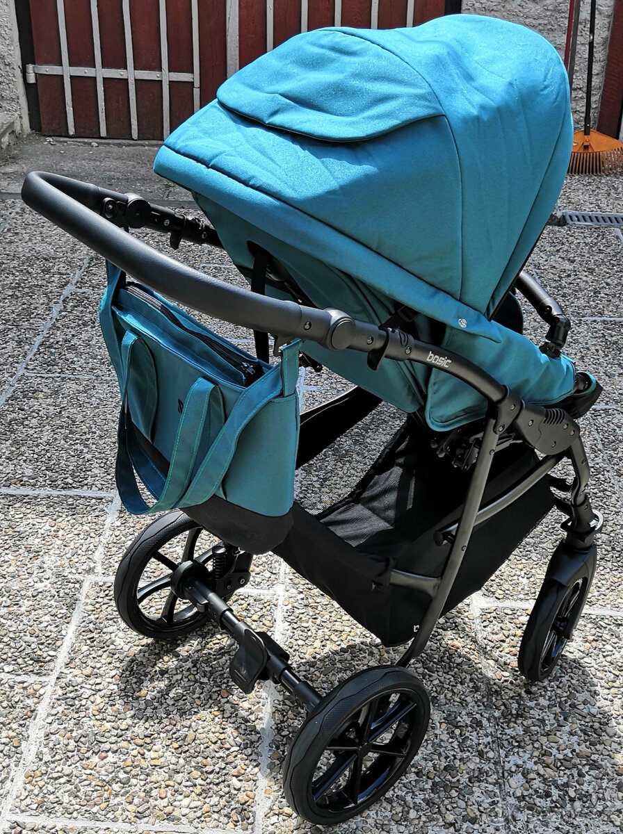 Kočárek Riko Basic 2v1 – Lagoon - 5