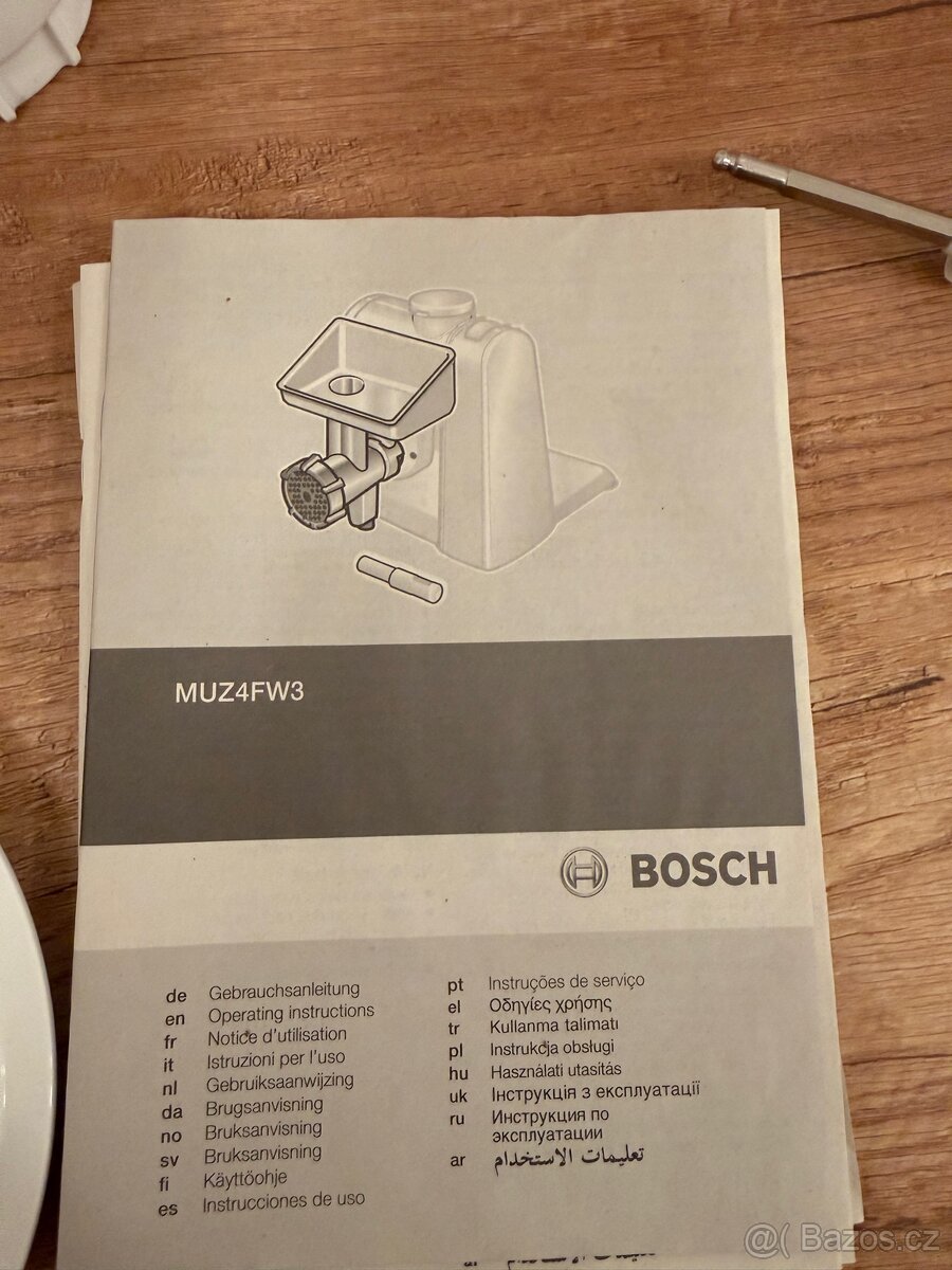 Kuchyňský robot BOSCH nepoužitý - 5