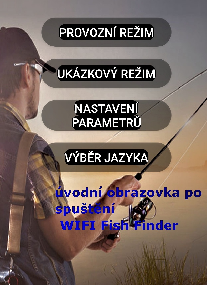 rybářský echolot velký dosah 150m - 5