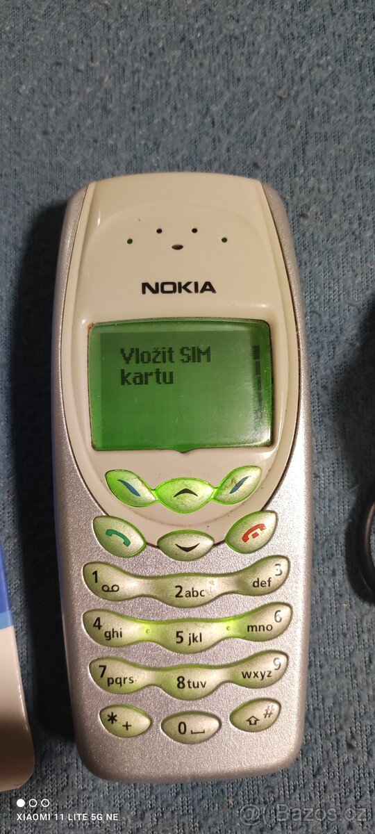 nokia 3410 stříbrná - 5