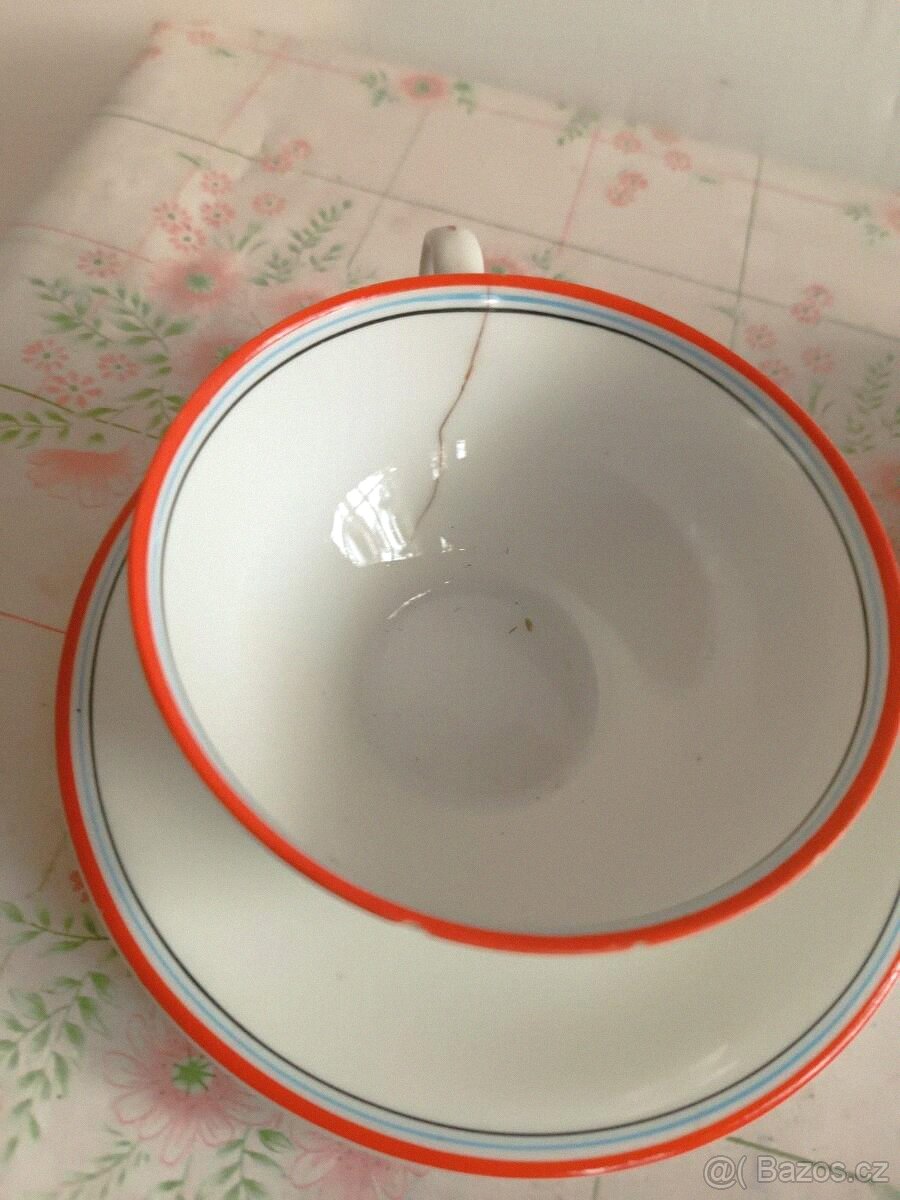 Čajový servis Haas & Czjzek- značeno - 5