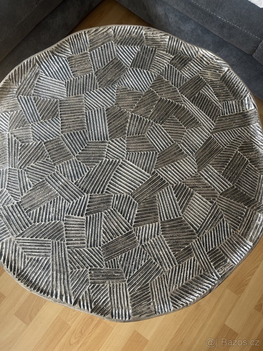 Ambia Home KONFERENČNÍ STOLEK, kov, 75/75/44 cm - 5