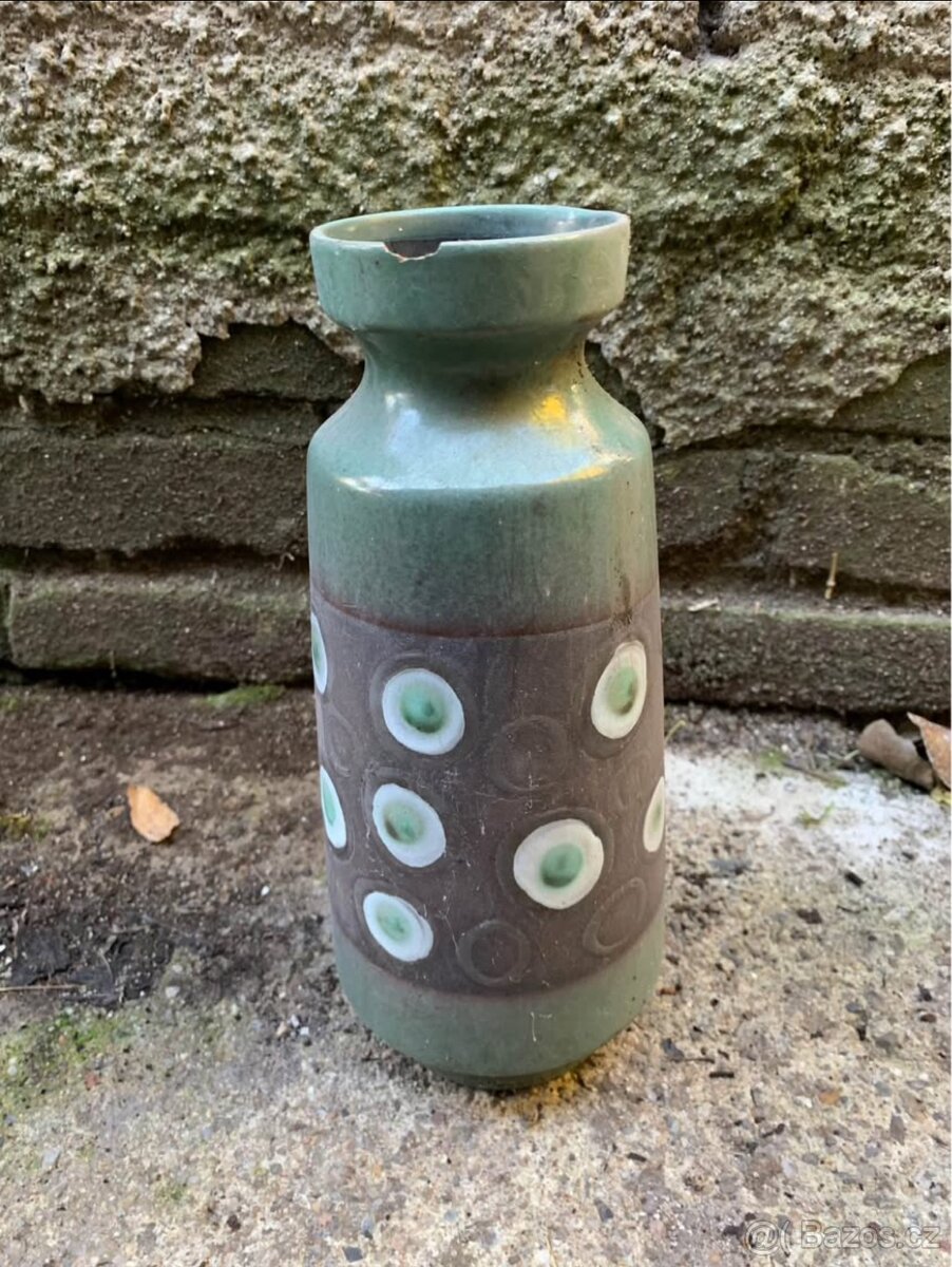 Broušené sklo a váza - 5