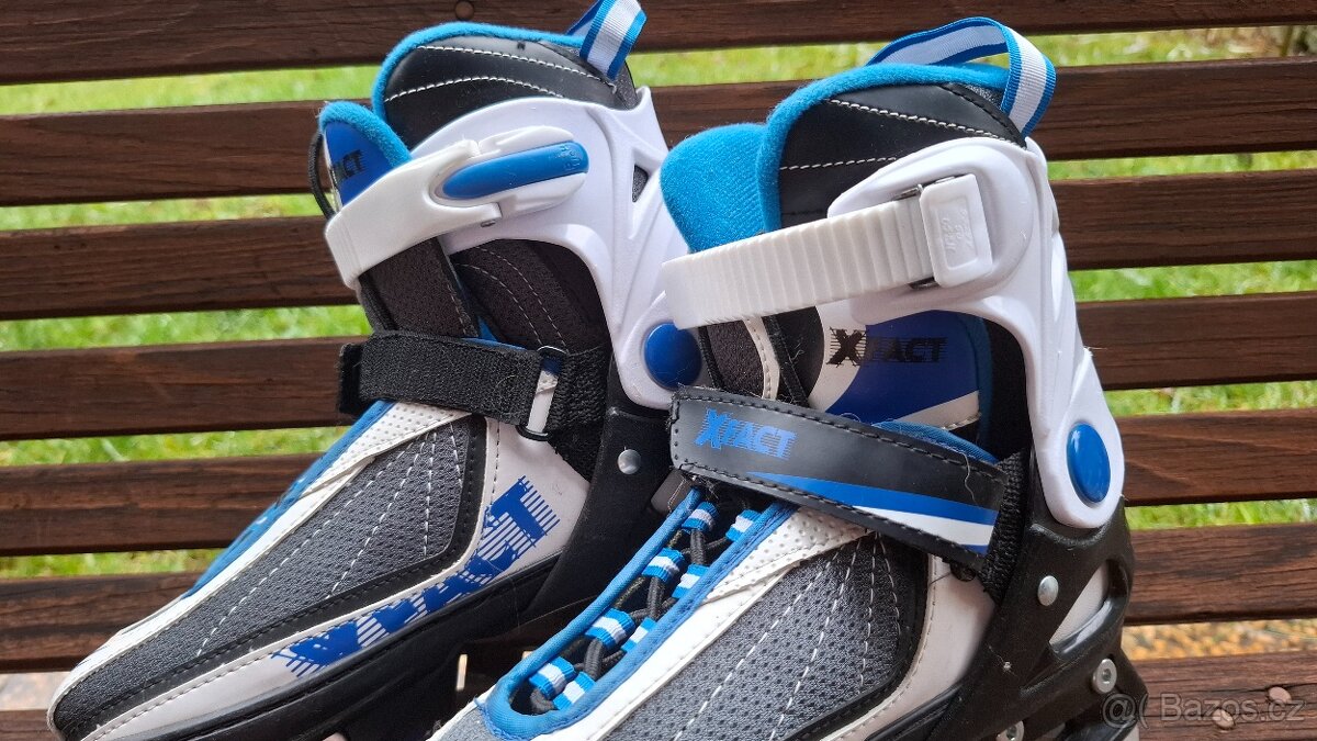 Chlapecké rostoucí brusle vel. 35-39 - 5