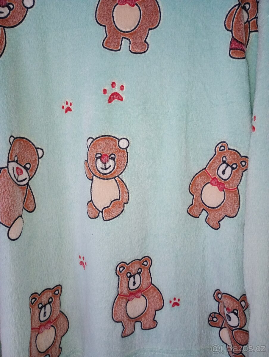 Nová unisex dětská teplá mikina Méďa - 5