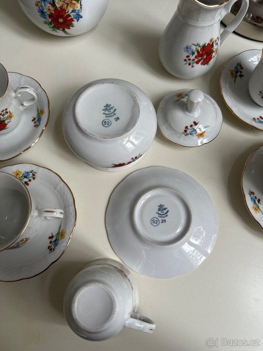 Porcelánová kávová sada Thun - 5