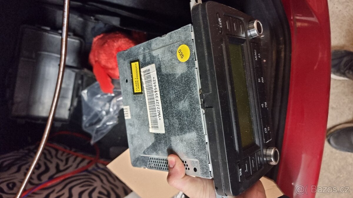 originál vw autoradio - 5