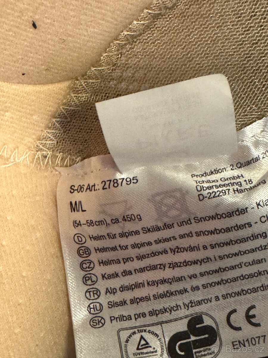Lyžařská, snowboardová přilba - 5