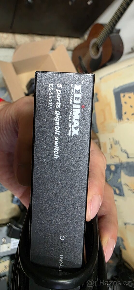 switche 5/8 portové 1Gbps Edimax, TP-Link, Edimax, Netgear - 5