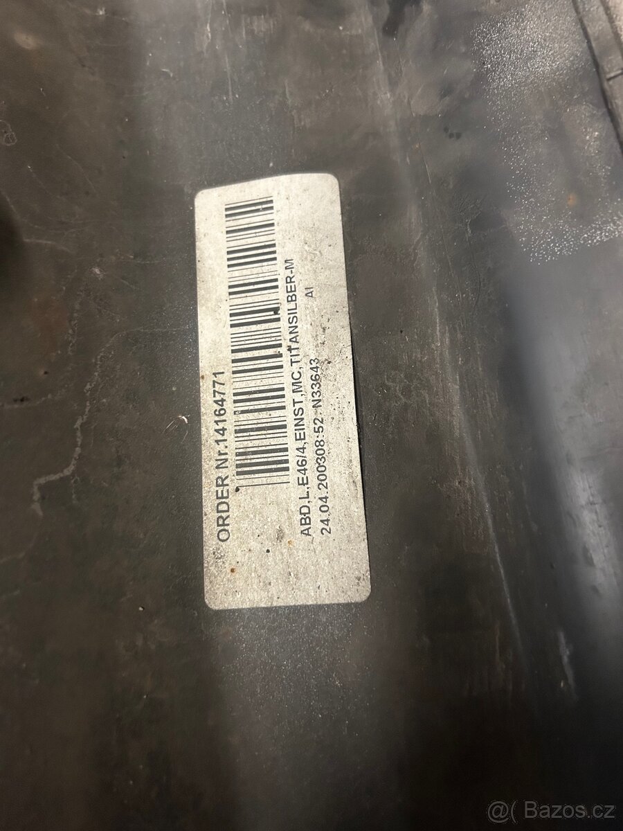 Bmw e46 zadní nárazník a prahy - 5