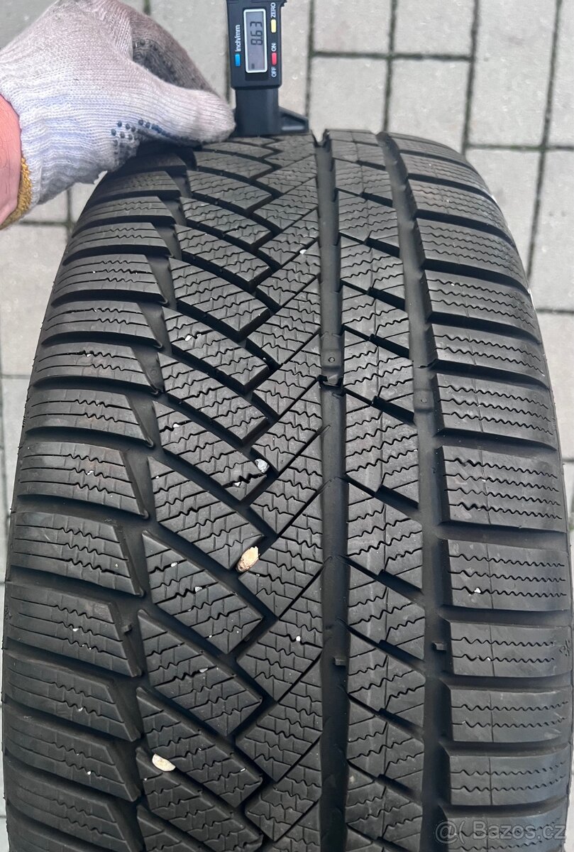 245/45 R18 - 4x zimní Continental 7-8mm,DOT1724 - 5