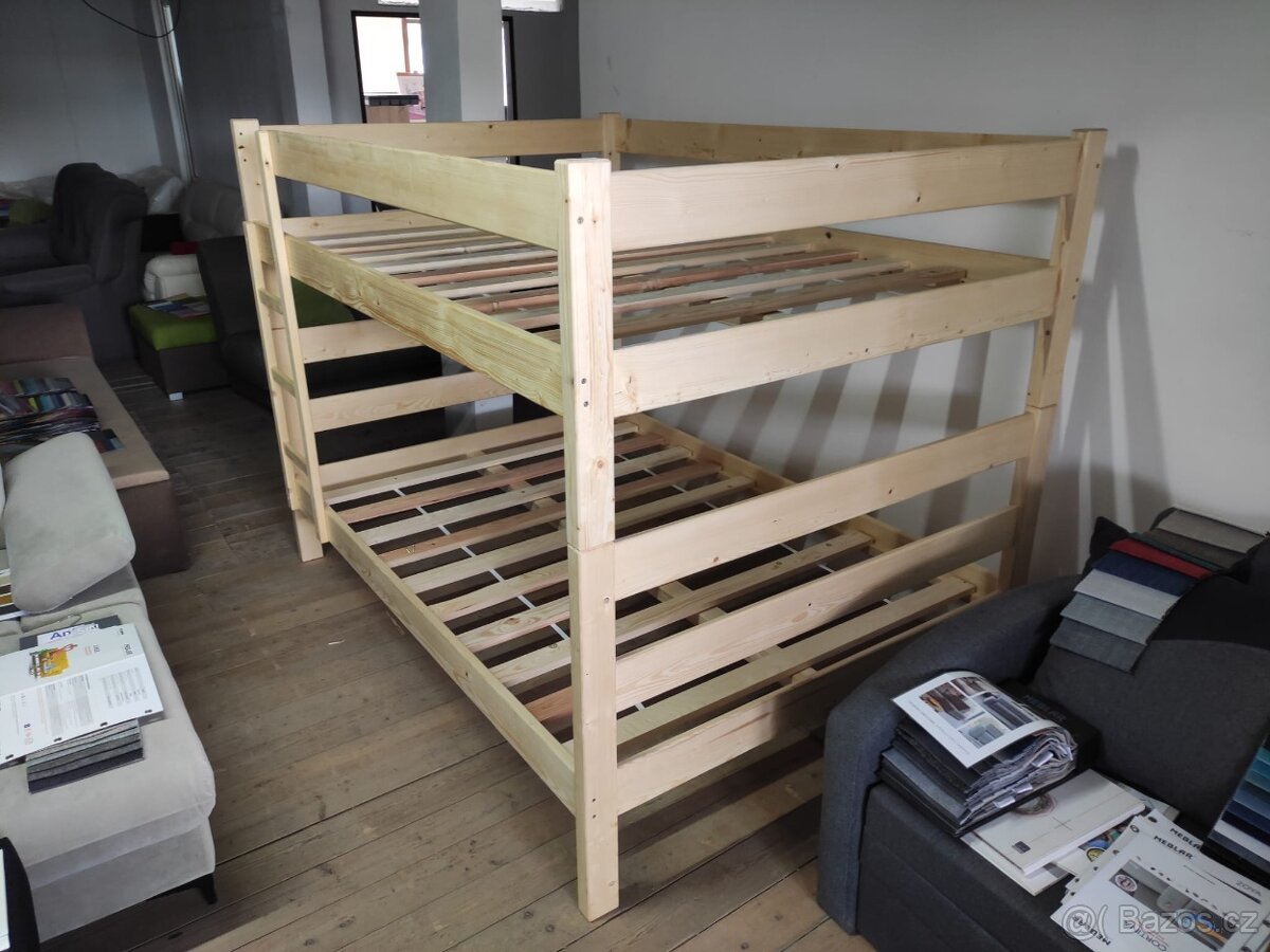 Vzorková patrová postel / palanda šíře 140cm - 5