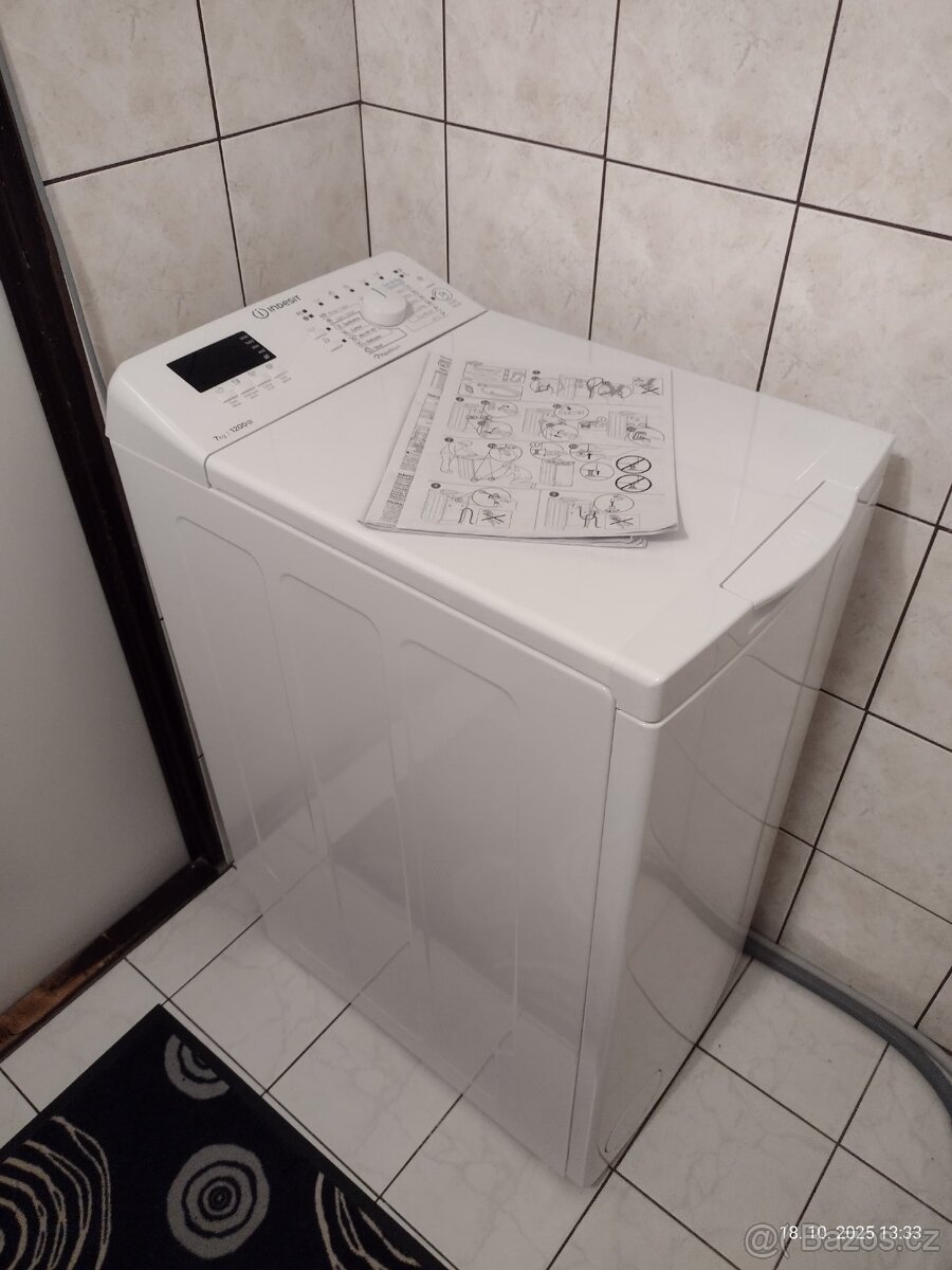Pračka Indesit zánovní záruka 2029 + 10 let motor - 5