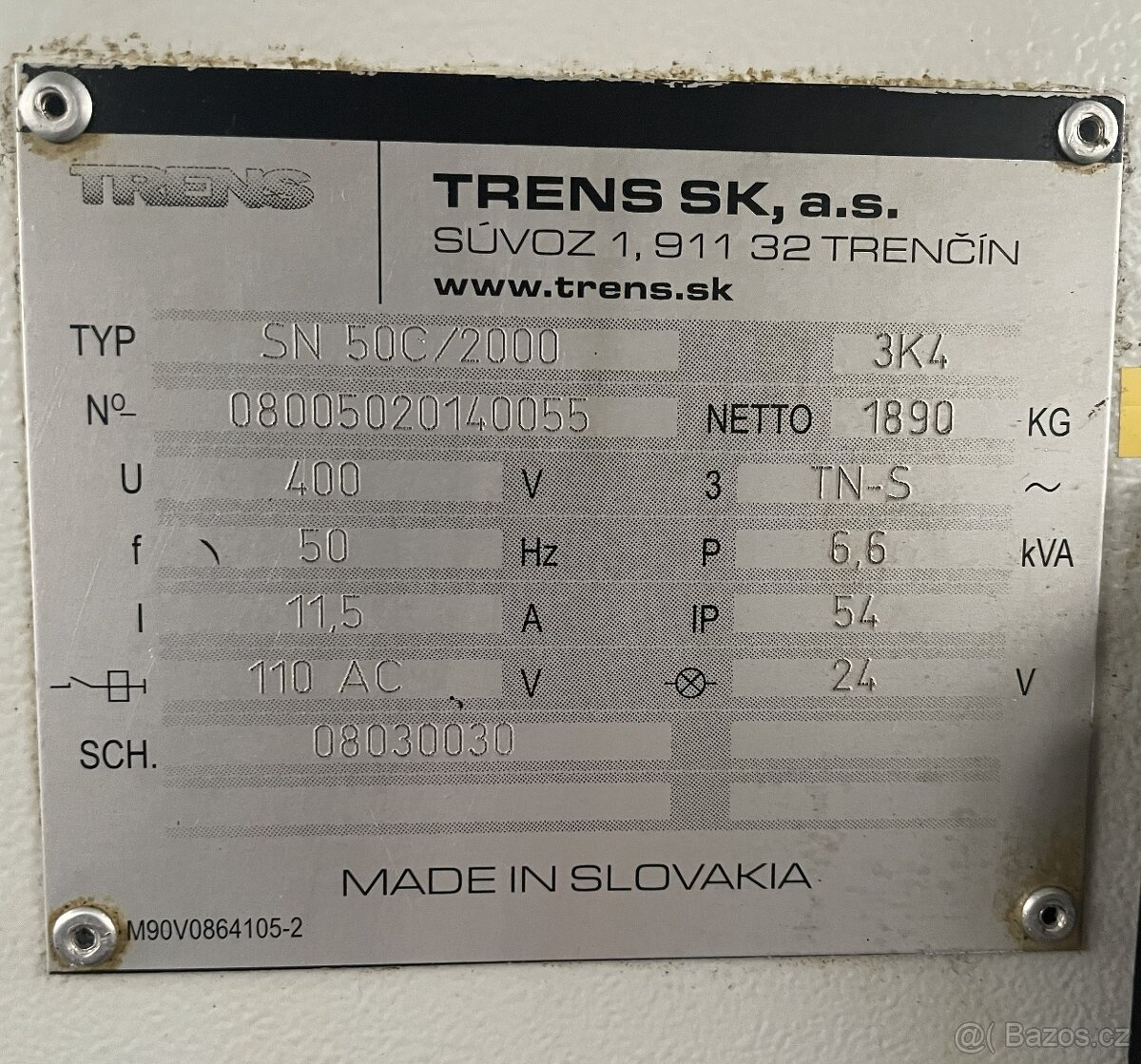 Soustruh hrotový SN 50 C/2000 - 5