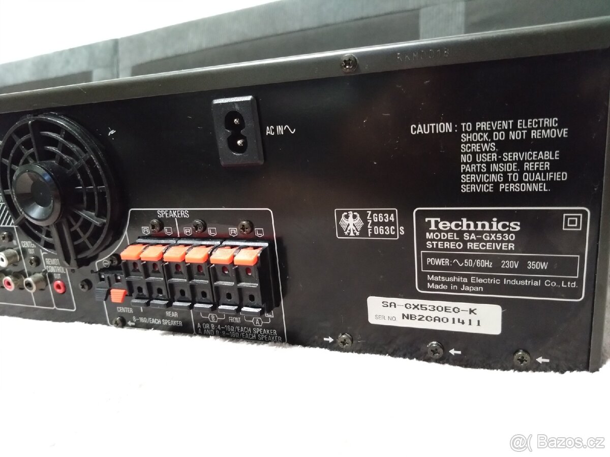 Receiver Technics SA-GX530 - 5