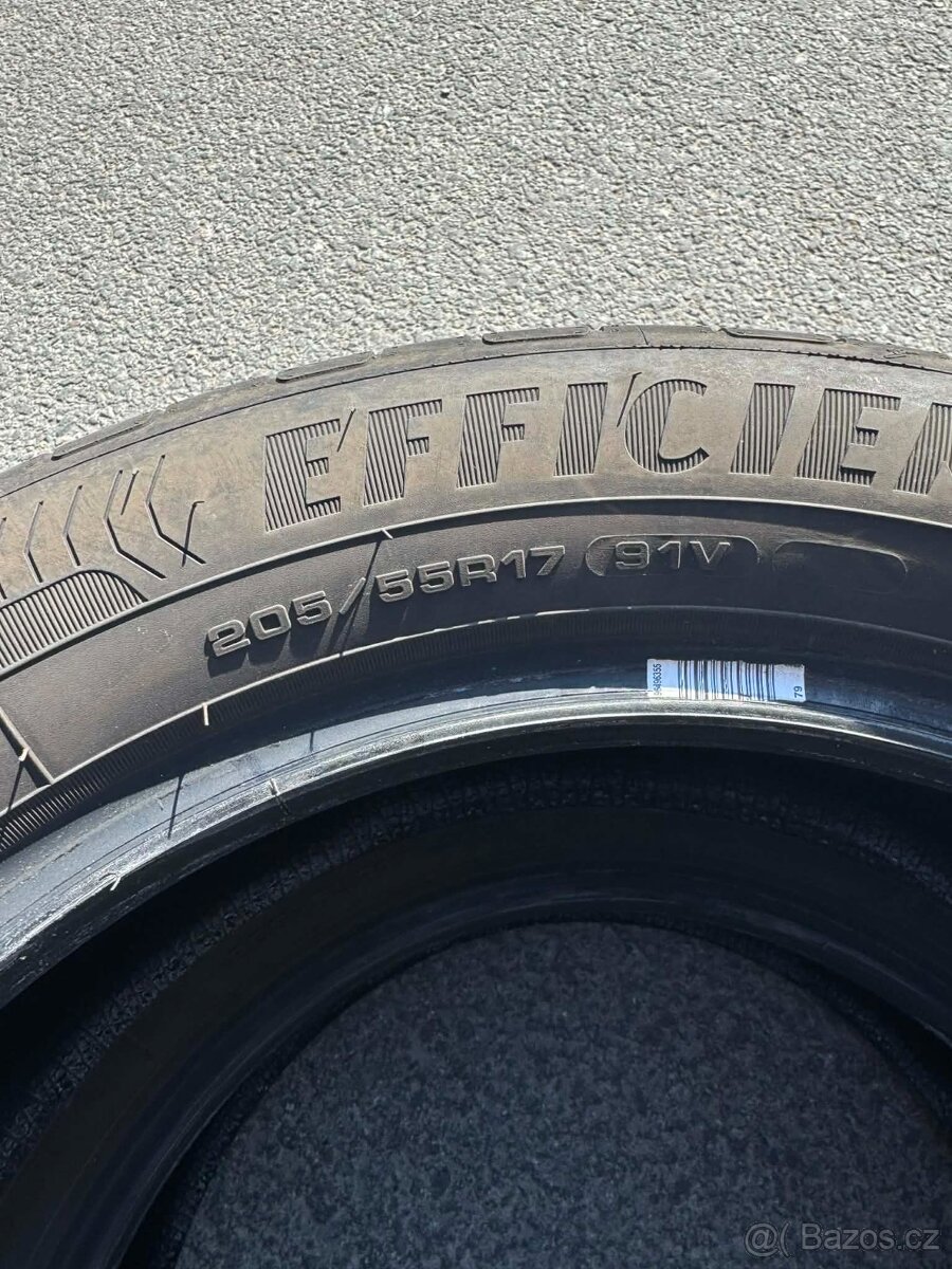 Pneumatiky goodyear letní 205/55/R17 - 5
