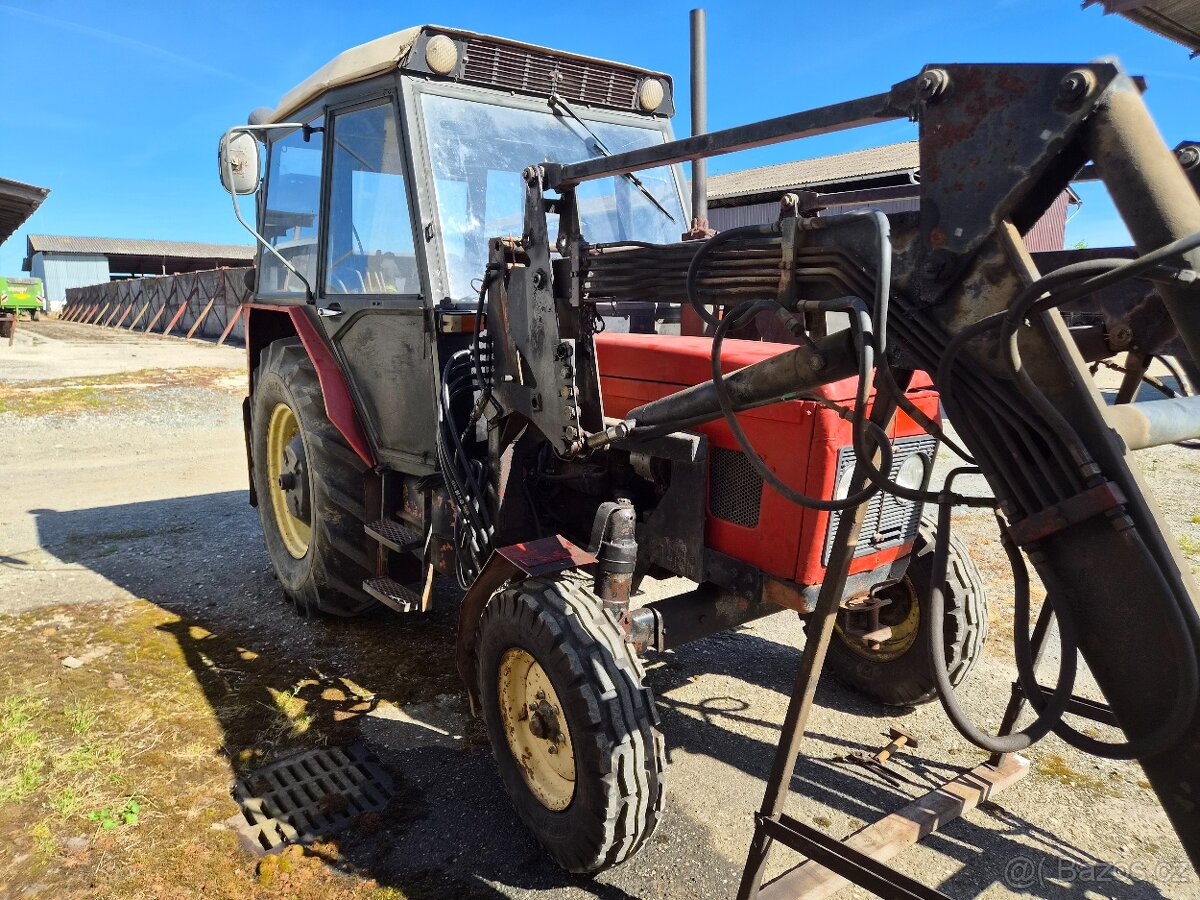Zetor 7011 s čelním nakladačem - 5