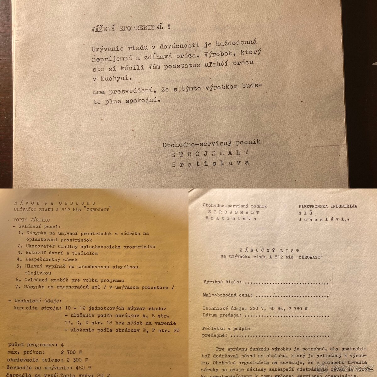 Návody a příručky pro různé spotřebiče, stroje a elektroniku - 5