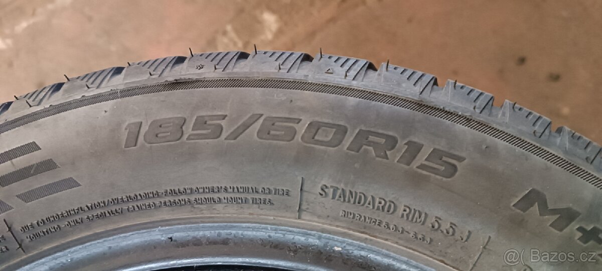 185/60R15 zimní Fortune - 5