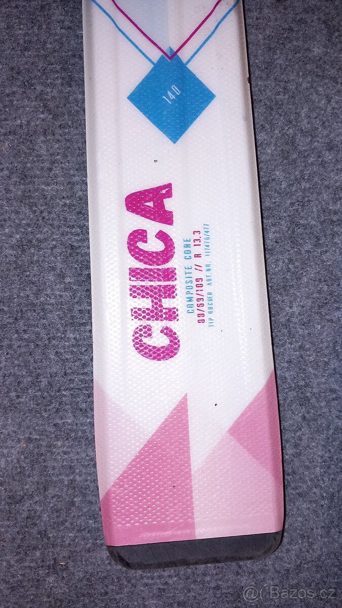 Dámské lyže Volkl Chica 140 cm - 5