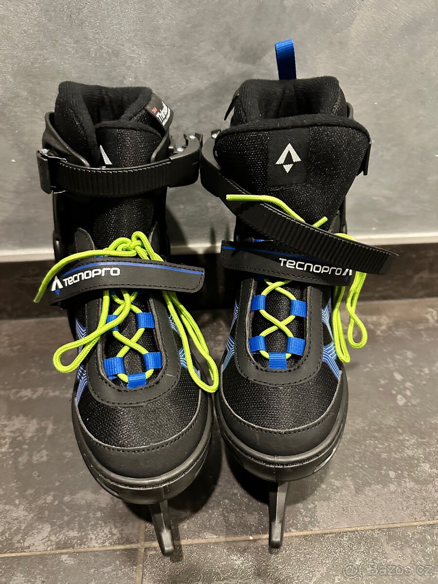 Brusle Tecnopro Flash skoro nove velikost 33-36 roztahovaci - 5